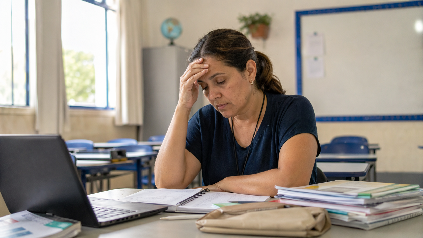 O cansaço invisível dos educadores: quando a sobrecarga compromete o ensino, a equipe e o clima escolar